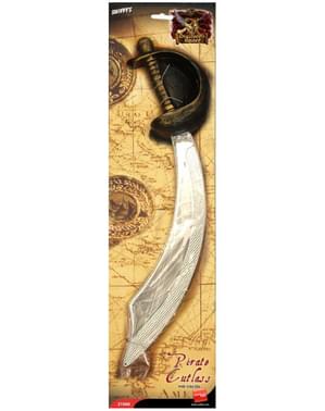 Parche y espada de pirata