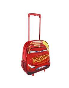 Mochila com rodas infantil 3D Cars 3