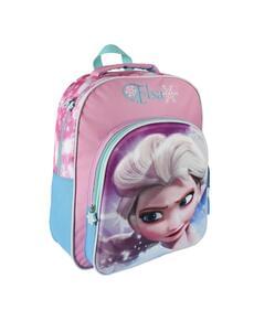 Mochila escolar 3D Elsa Princesa do Gelo - Frozen