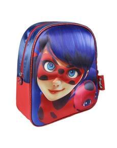 Mochila infantil 3D Ladybug e Tikki- As Aventuras de Ladybug