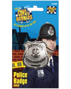 Plaque de policier