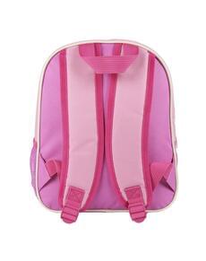 Mochila infantil 3D Minnie Mouse cor-de-rosa