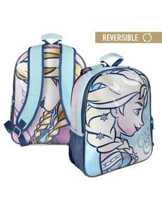 Mochila escolar reversível Elsa Frozen
