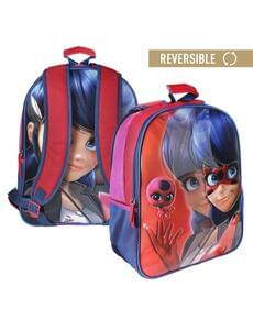 Mochila escolar reversível Ladybug - As Aventuras de Ladybug