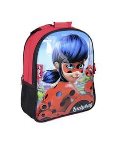Mochila escolar reversível reversível Marinette e Ladybug - As Aventuras de Ladybug