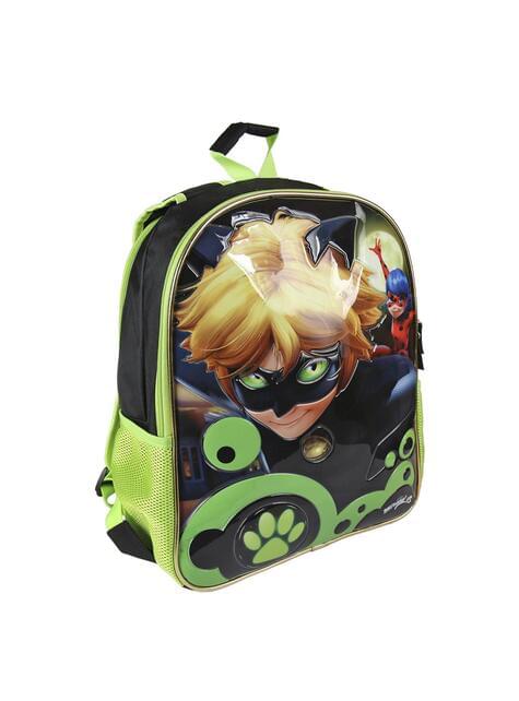 Cat Noir Reversible School Backpack Tales Of Ladybug Cat Noir