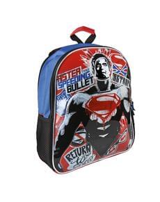 Mochila escolar reversível Batman vs Super-Homem