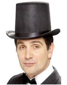 Chapéu de taça preto alto