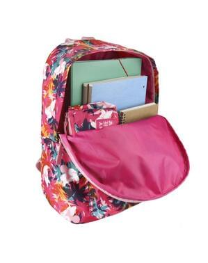 Mochila escolar Minnie Mouse con flores - Disney