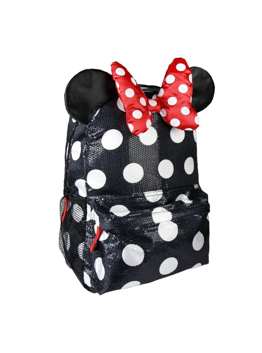 Minnie Mouse dress and bow school rucksack - Disney