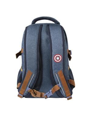 Denim effekt Captain America ryggsekk - The Avengers
