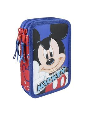 Pouzdro Mickey Mouse premium se 3 přihrádkami - Disney