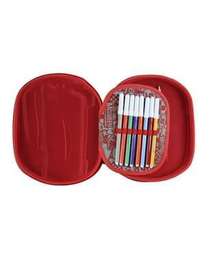 Lightning McQueen 3D Pencil Case with 3 Compartments - Cars 3