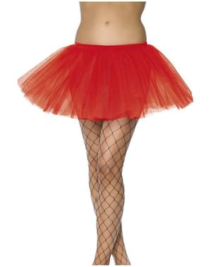 Jupon tutu rouge