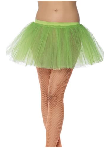 Saiote tutu verde néon