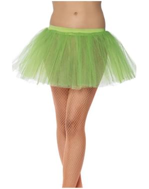 Neongrønt ballet underskørt
