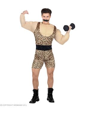 Muskuløs cirkus mand kostume til mænd