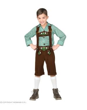 लड़के के लिए Oktoberfest बवेरियन पोशाक