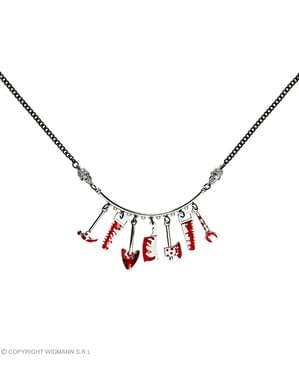 Bloody tools necklace