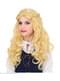 Blonde medieval lady wig for girls