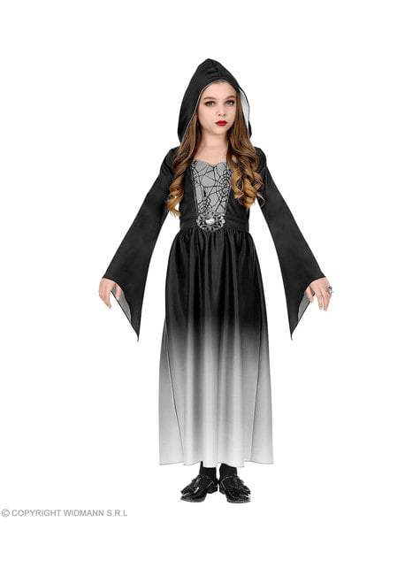 Disfraz de gótica para niña