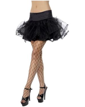 Jupon de tulle noir
