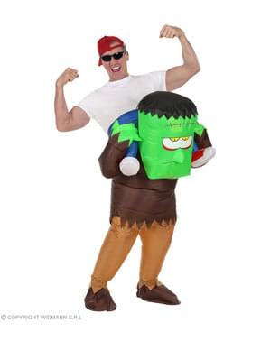 Inflatable Frankie ride on costume for adults