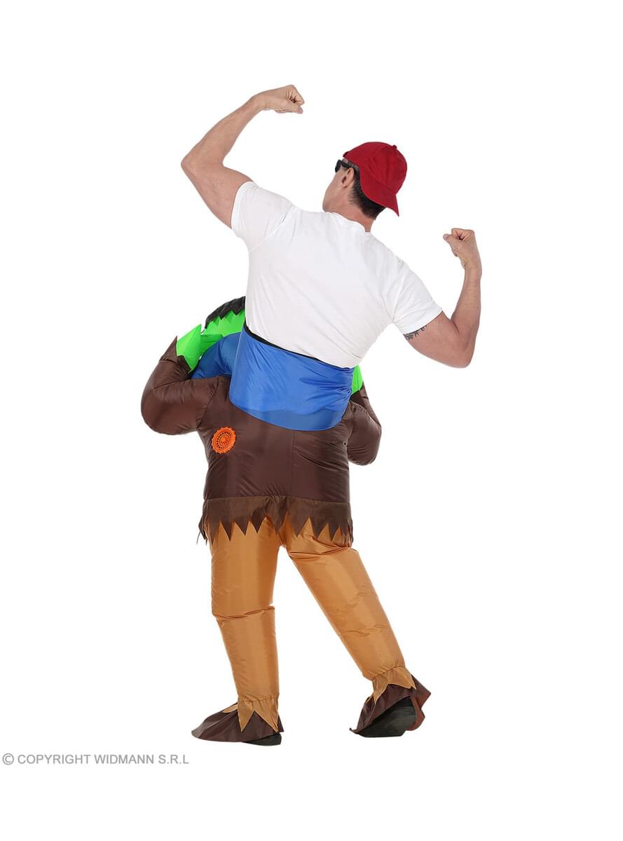 Inflatable Frankie ride on costume for adults