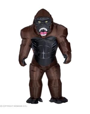 Inflatable Kong gorilla costume for adults