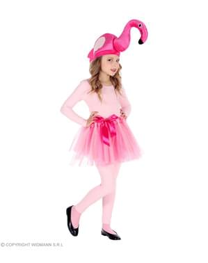Kızlar için pembe flamingo kostümü