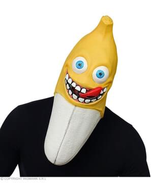 Mască banană creepy pentru adult