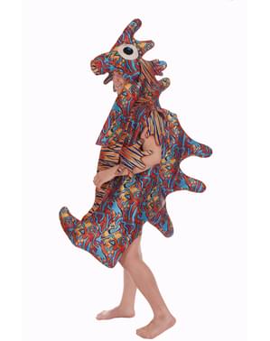 Costum căluț de mare multicolor pentru adult