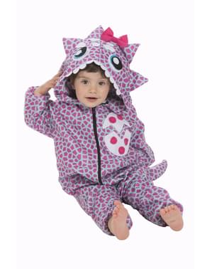 赤ちゃんのためのピンクの恐竜衣装