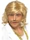 Blonde Wig and Moustache Set for Men