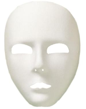 Weiße Basis Maske