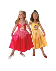Reversible Aurora and Beauty costume for girls