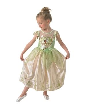 Costume di Tiana deluxe per bambina - La Principessa e il ranocchio