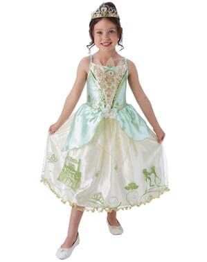 Tiana prestisje kostyme til jenter - Prinsessen og frosken