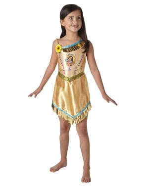 Kostum Pocahontas untuk anak perempuan