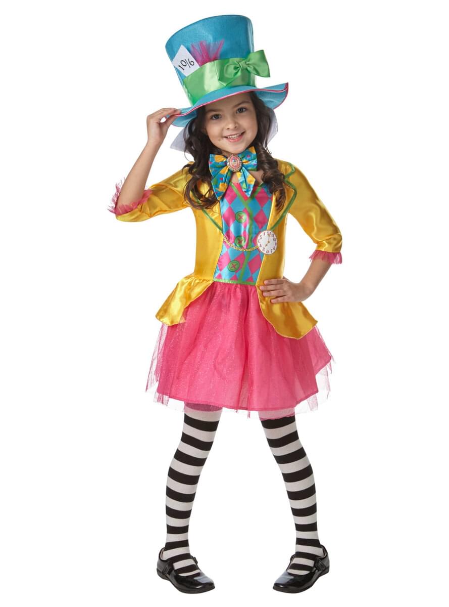 Costum Pălărierul Nebun pentru fată - Alice în Țara Minunilor
