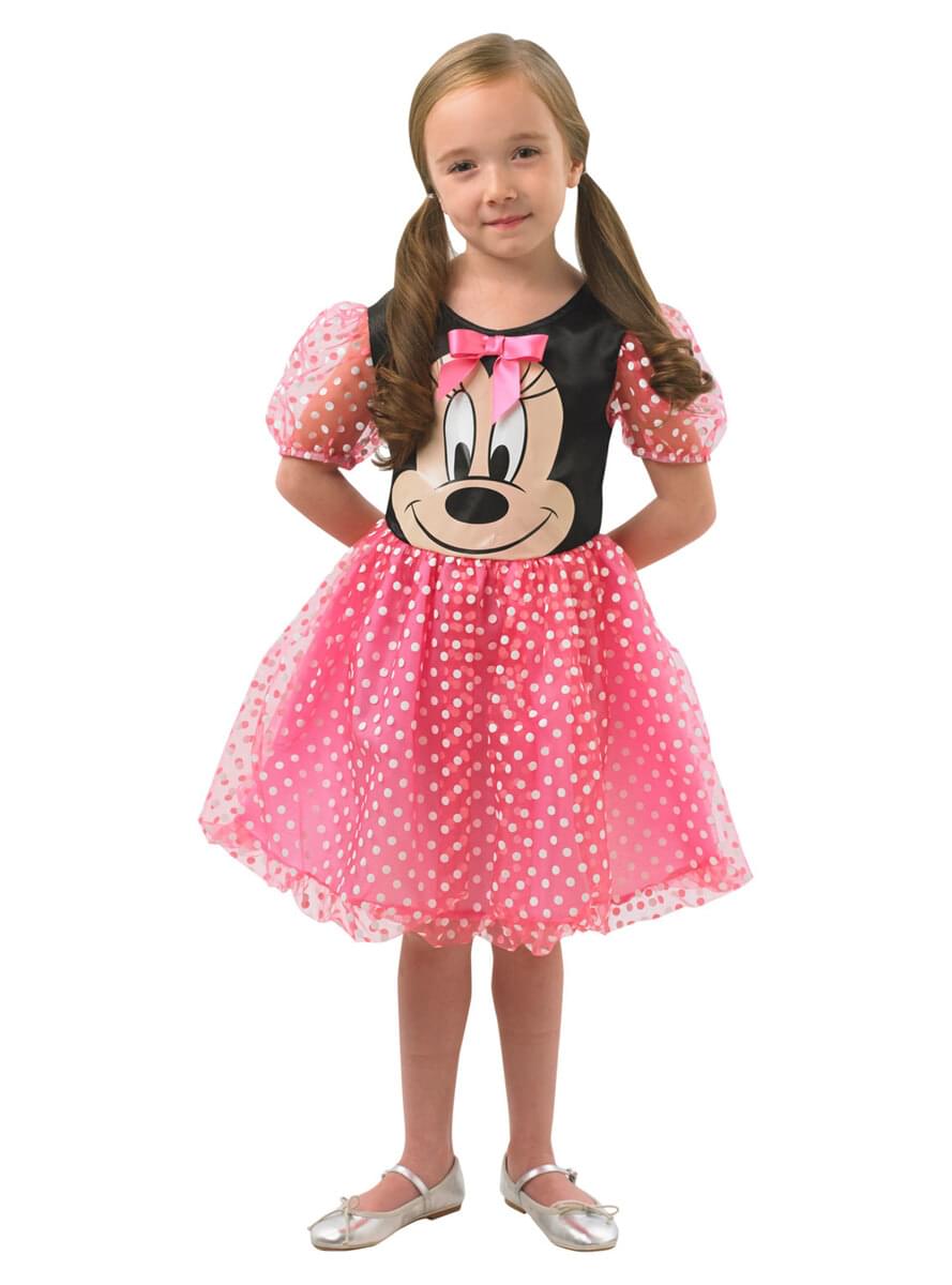 Déguisement Minnie Mouse rose fille