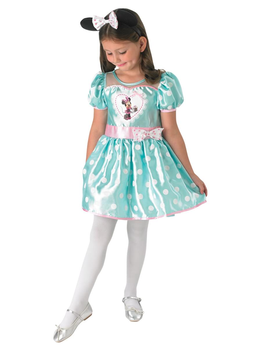 Kék Minnie egér ruha lányoknak