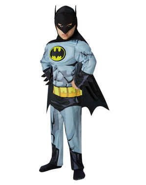 Disfraz de Batman musculoso para niño - DC Comics
