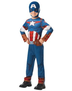 Captain America Kostüm für Jungen - Marvel