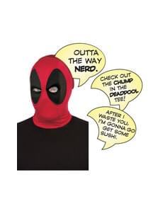 Deadpool mask with comments for adults