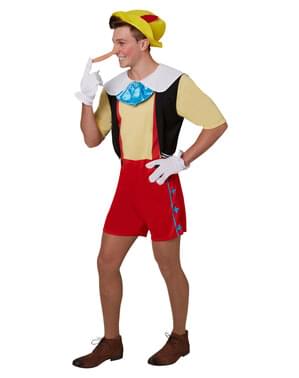 Costum Pinocchio deluxe pentru bărbat