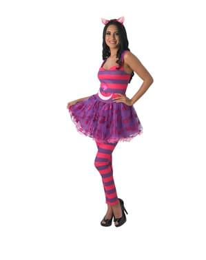 Cheshire Cat kostyme til dame - Alice i Eventyrland