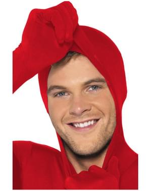 Ihonmyötäinen punainen asu