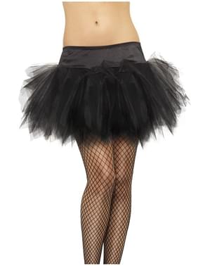 Tutu preto Classic para mulher