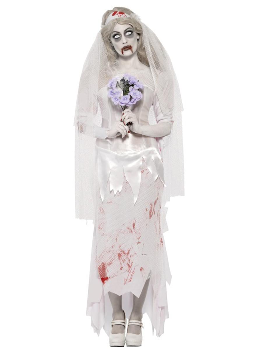 Déguisement mariée zombie
